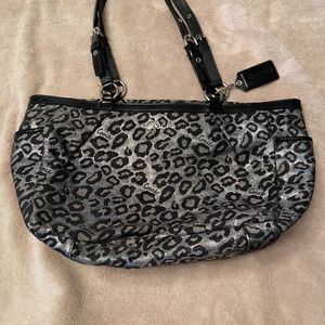 Coach Cheetah print handbag